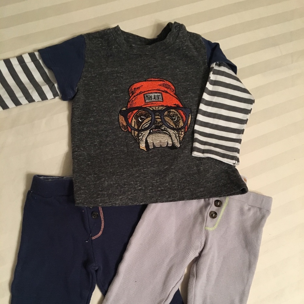 Rosie Pope Embroidered long sleeve 6-9m